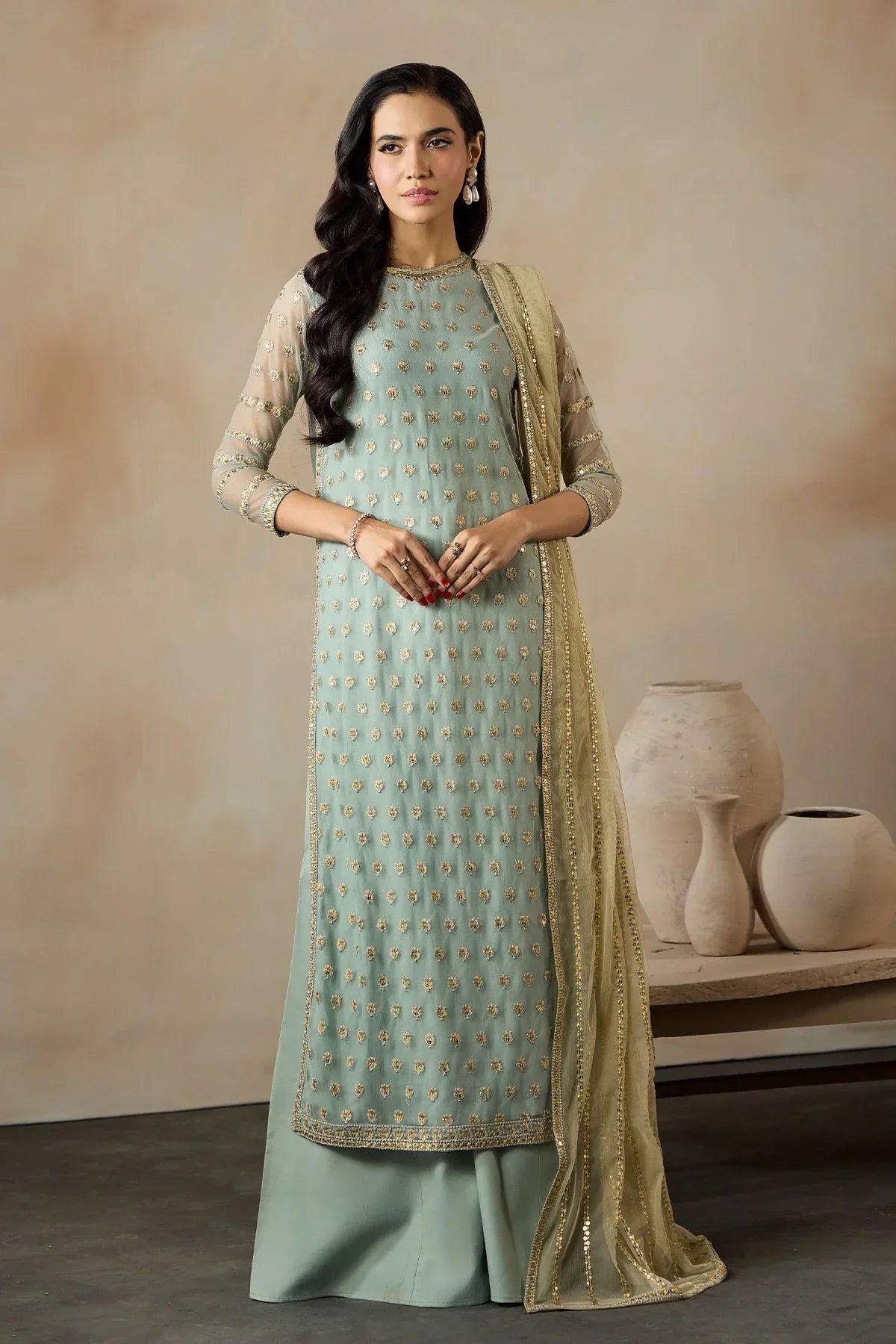 Zarif - ZRF-DK-02 AZHARA - Mirha Collections