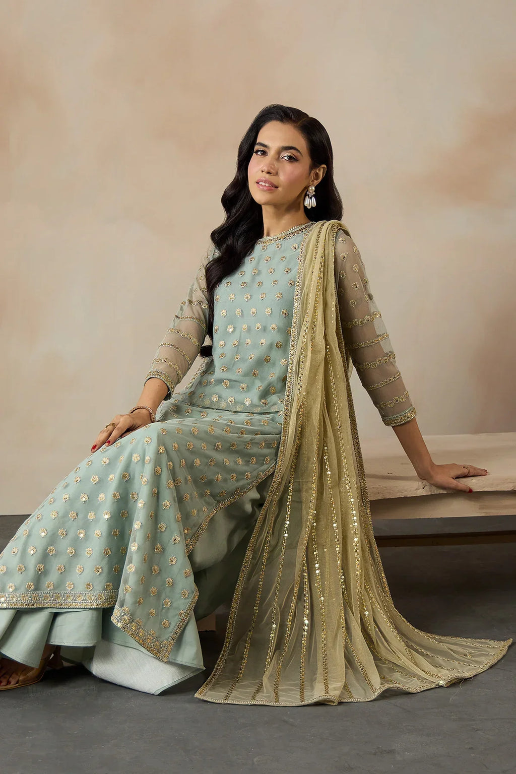 Zarif - ZRF-DK-02 AZHARA - Mirha Collections