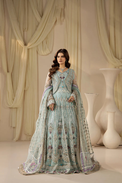 Areesha - Aqua Crystal Dream - Mirha Collections