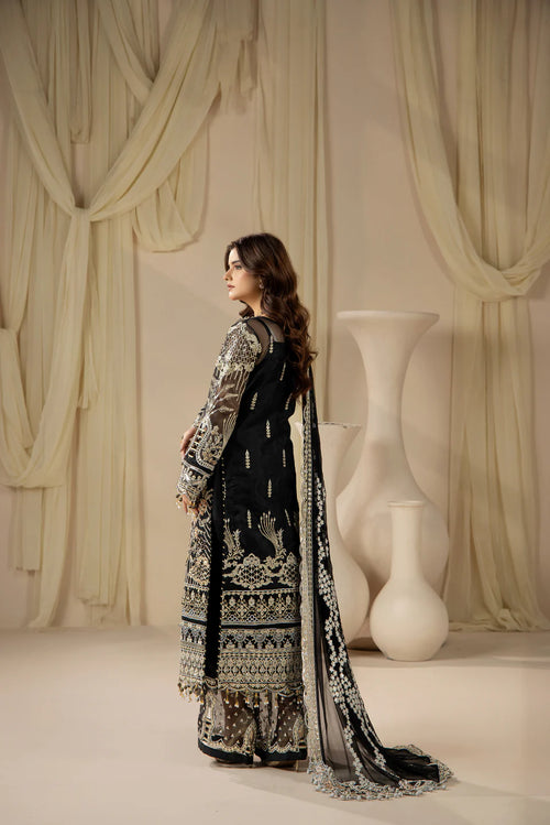 Areesha - Ebony Silver Classic - Mirha Collections