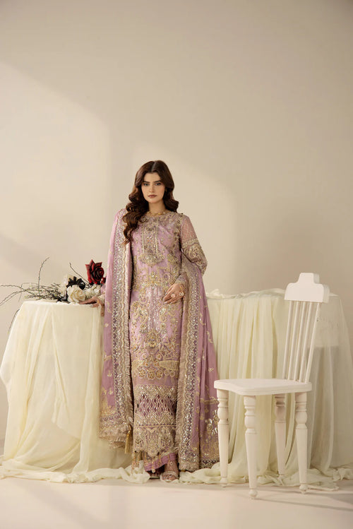 Areesha - Lavender Luxe Ensemble - Mirha Collections