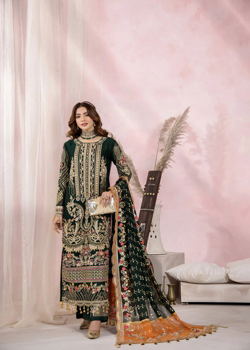 Areesha - EMERALD GRACE - Mirha Collections