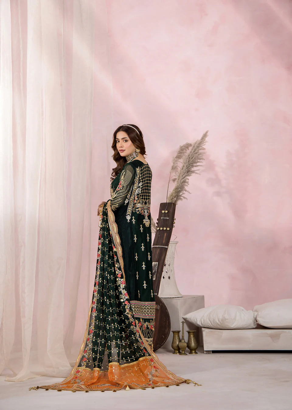 Areesha - EMERALD GRACE - Mirha Collections