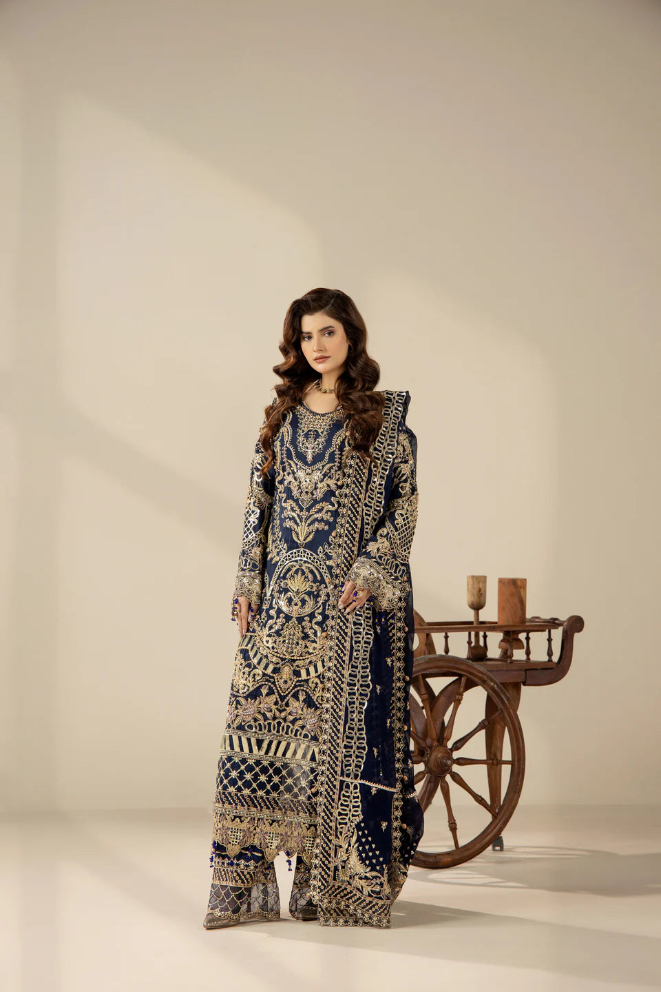 Areesha - Midnight Royal Embroidery - Mirha Collections
