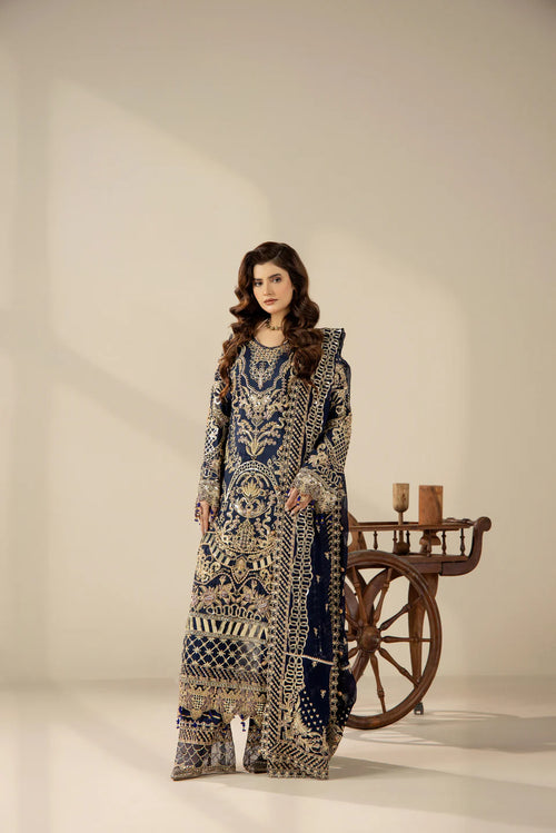 Areesha - Midnight Royal Embroidery - Mirha Collections