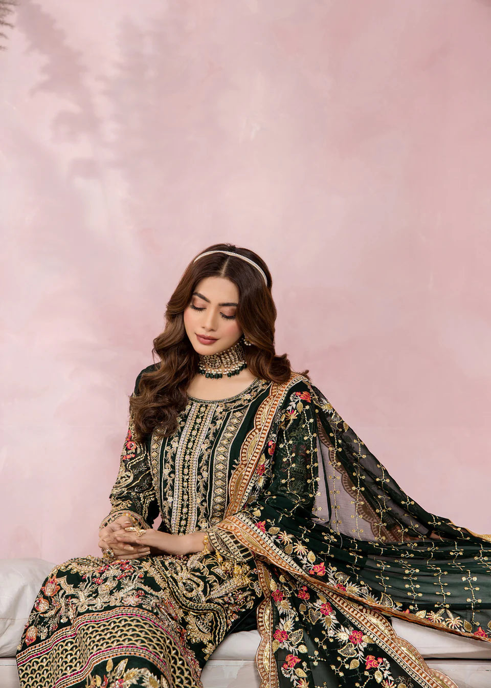 Areesha - EMERALD GRACE - Mirha Collections