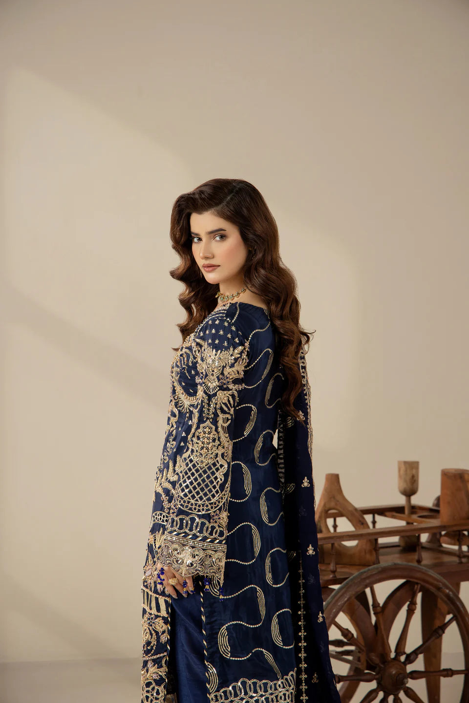 Areesha - Midnight Royal Embroidery - Mirha Collections
