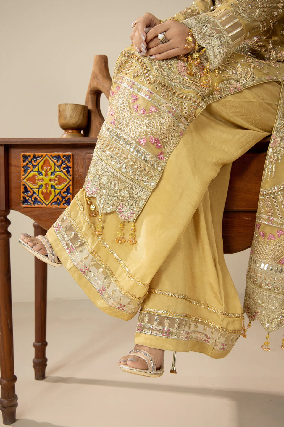 Areesha - Opulent Gold Harmony - Mirha Collections