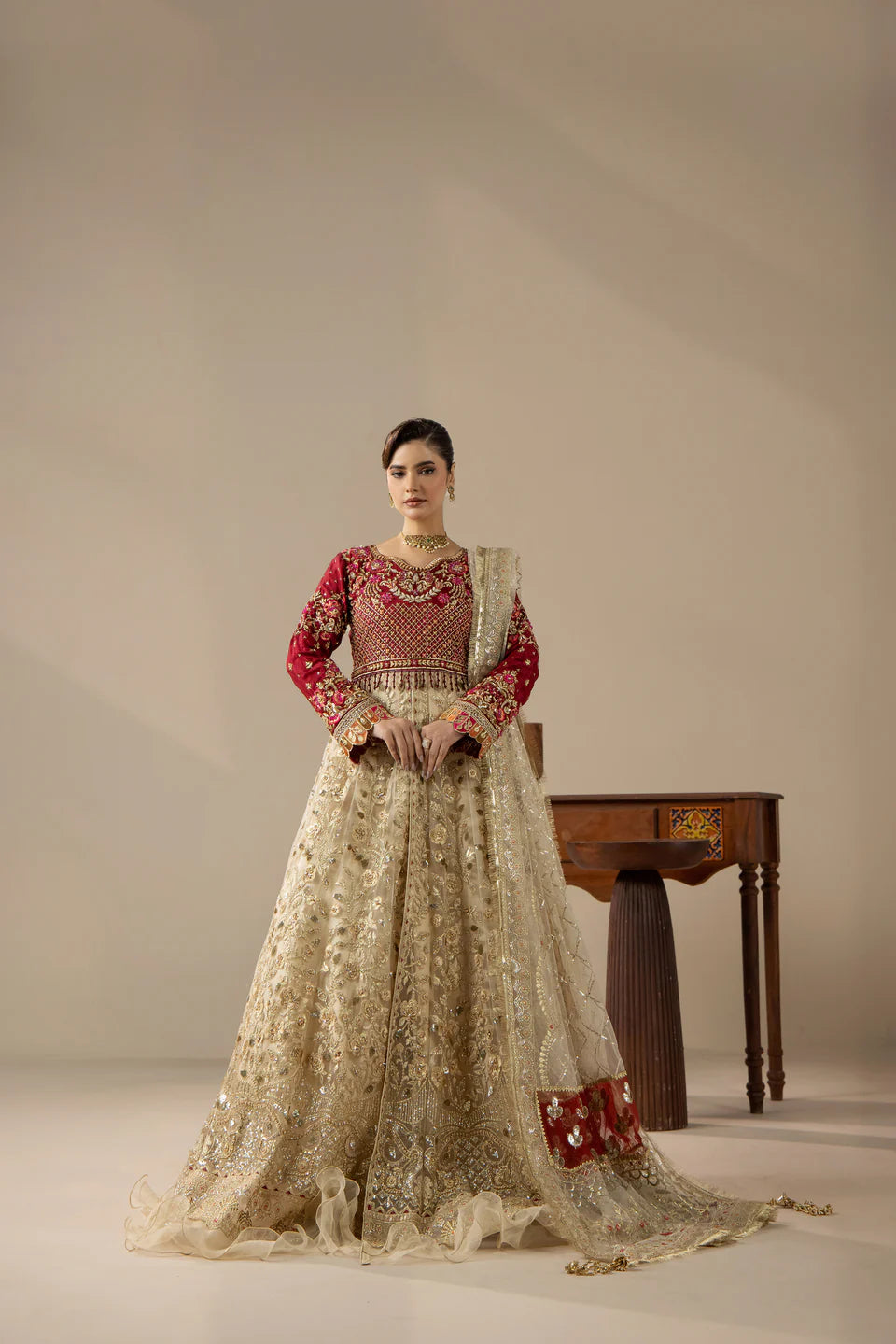 Areesha - Regal Ivory Couture - Mirha Collections