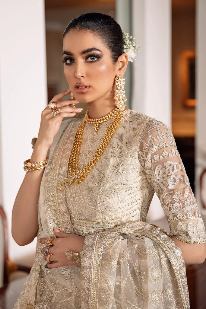 EMBROIDERED NET CH09-05 - Mirha Collections