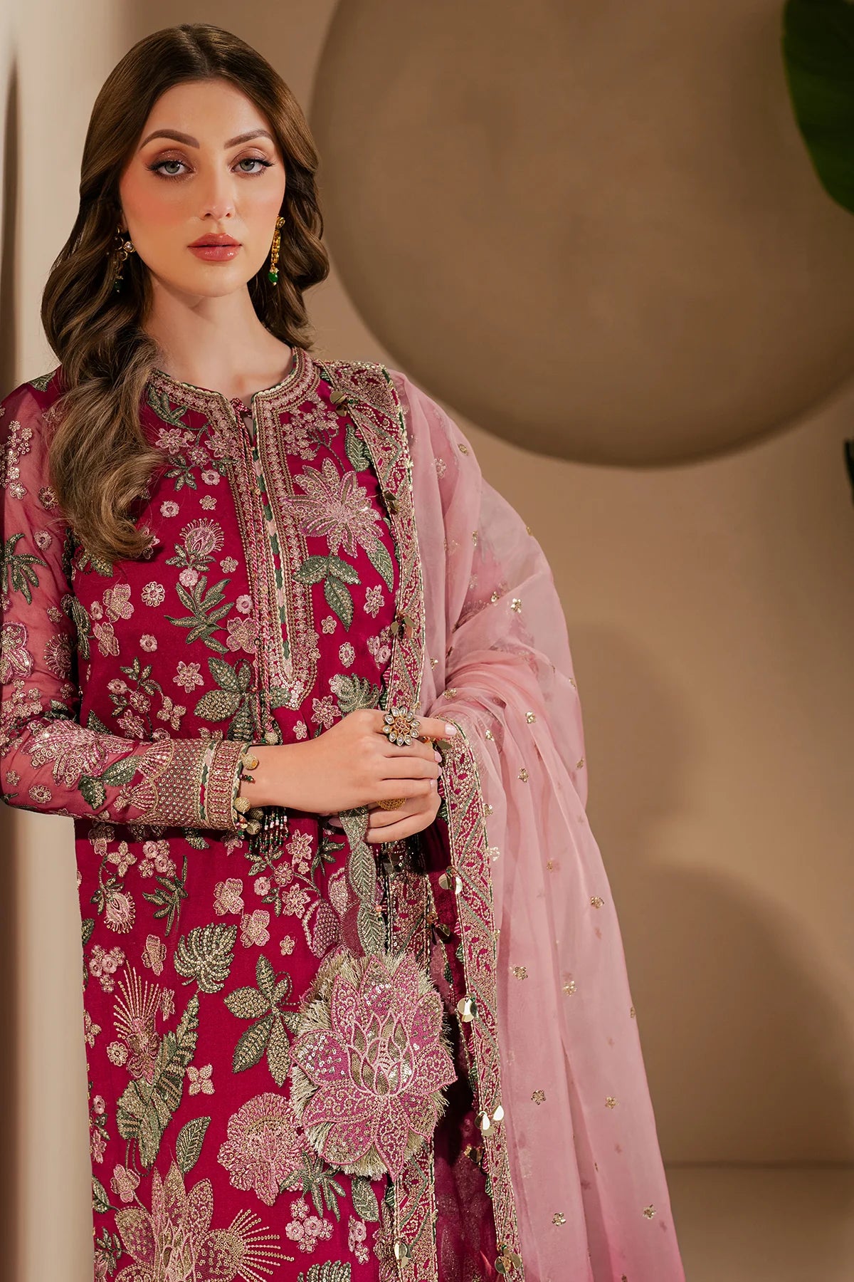 Jazmin - EMBROIDERED CHIFFON WF'25-03