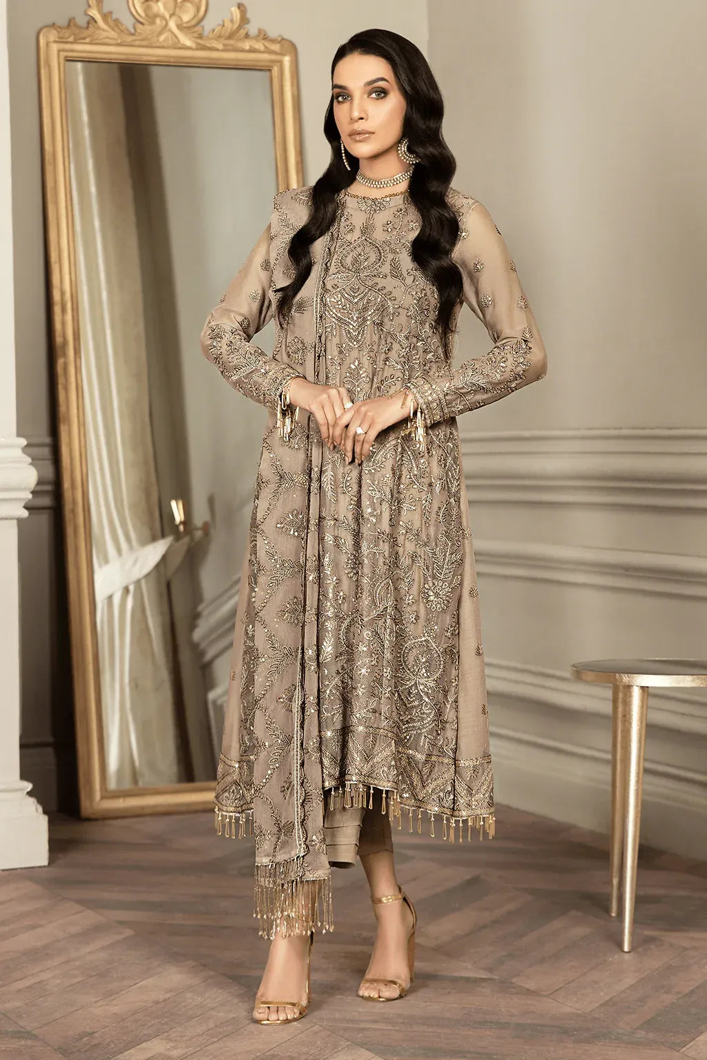 Zarif | Mehroz Formals | LIME STONE - Mirha Collections