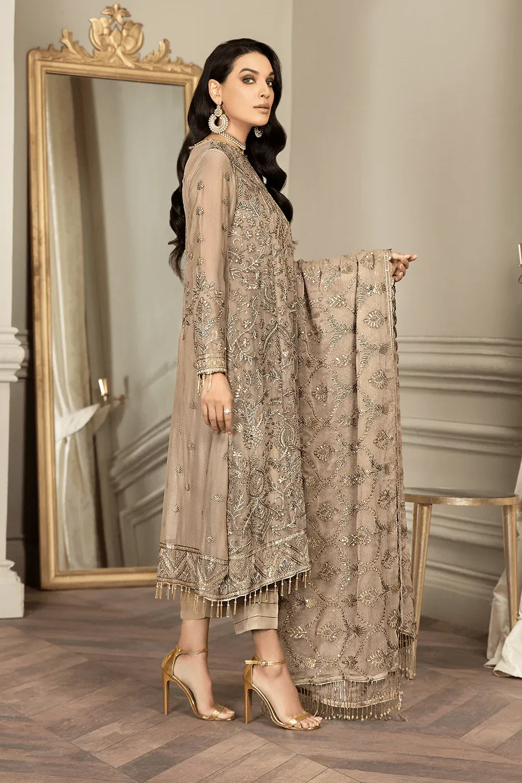 Zarif | Mehroz Formals | LIME STONE - Mirha Collections