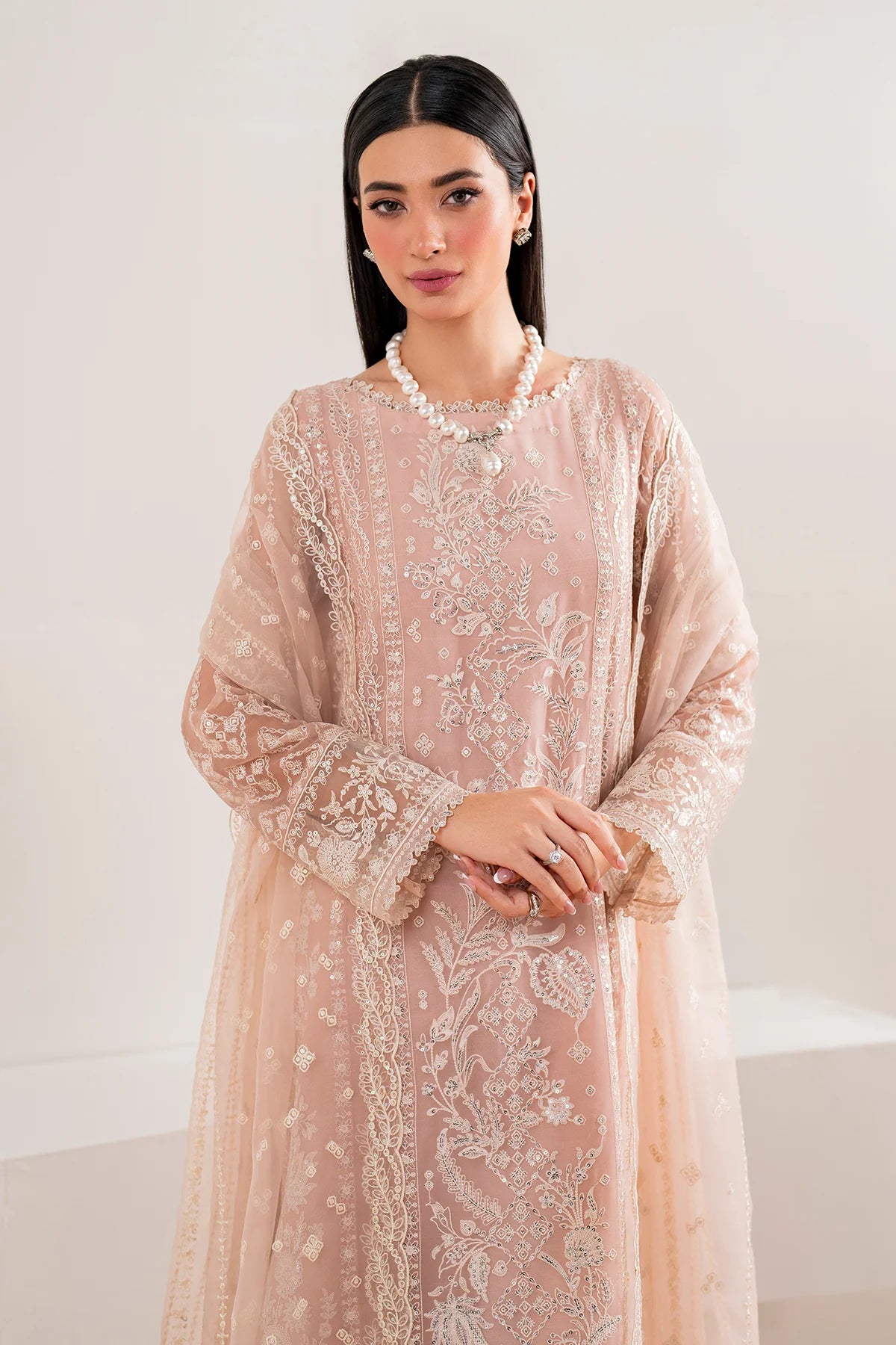 Baroque - EMBROIDERED CHIFFON UF-681