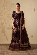 Baroque - EMBROIDERED VELVET UF-4313 - Mirha Collections