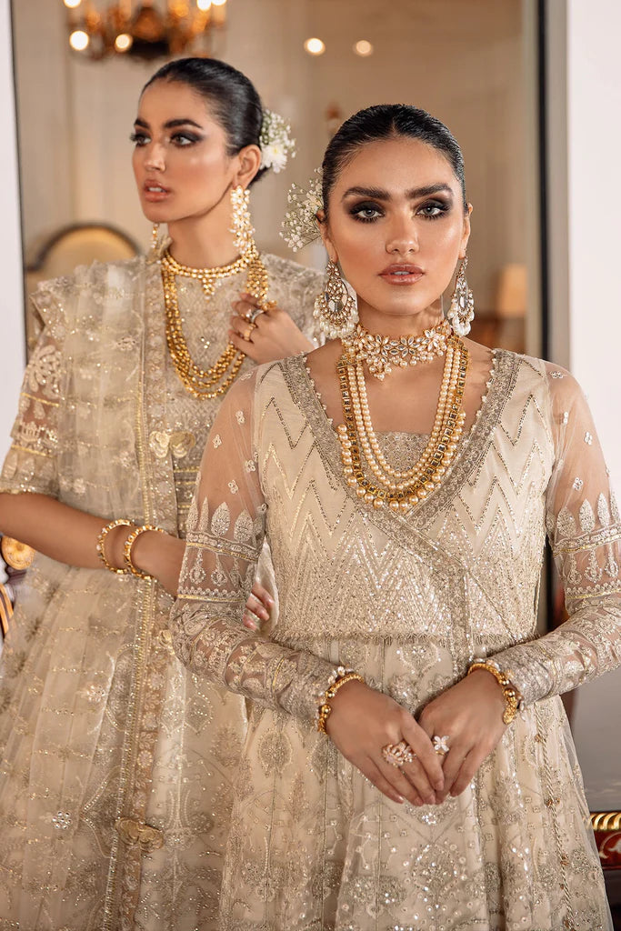 EMBROIDERED NET CH09-05 - Mirha Collections