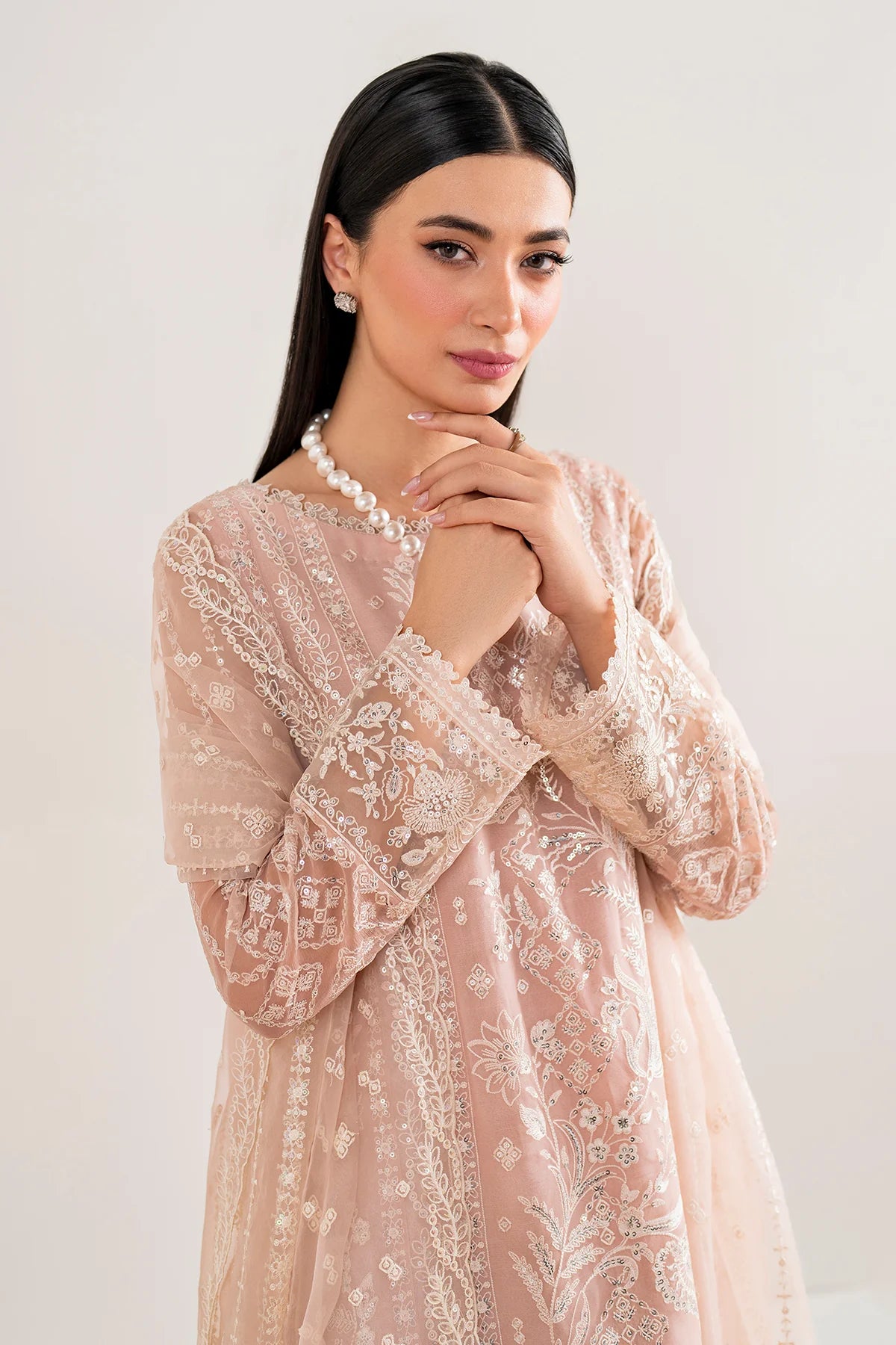 Baroque - EMBROIDERED CHIFFON UF-681