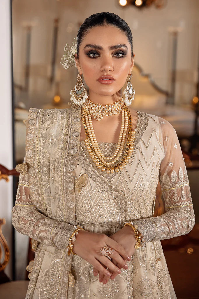 EMBROIDERED NET CH09-05 - Mirha Collections