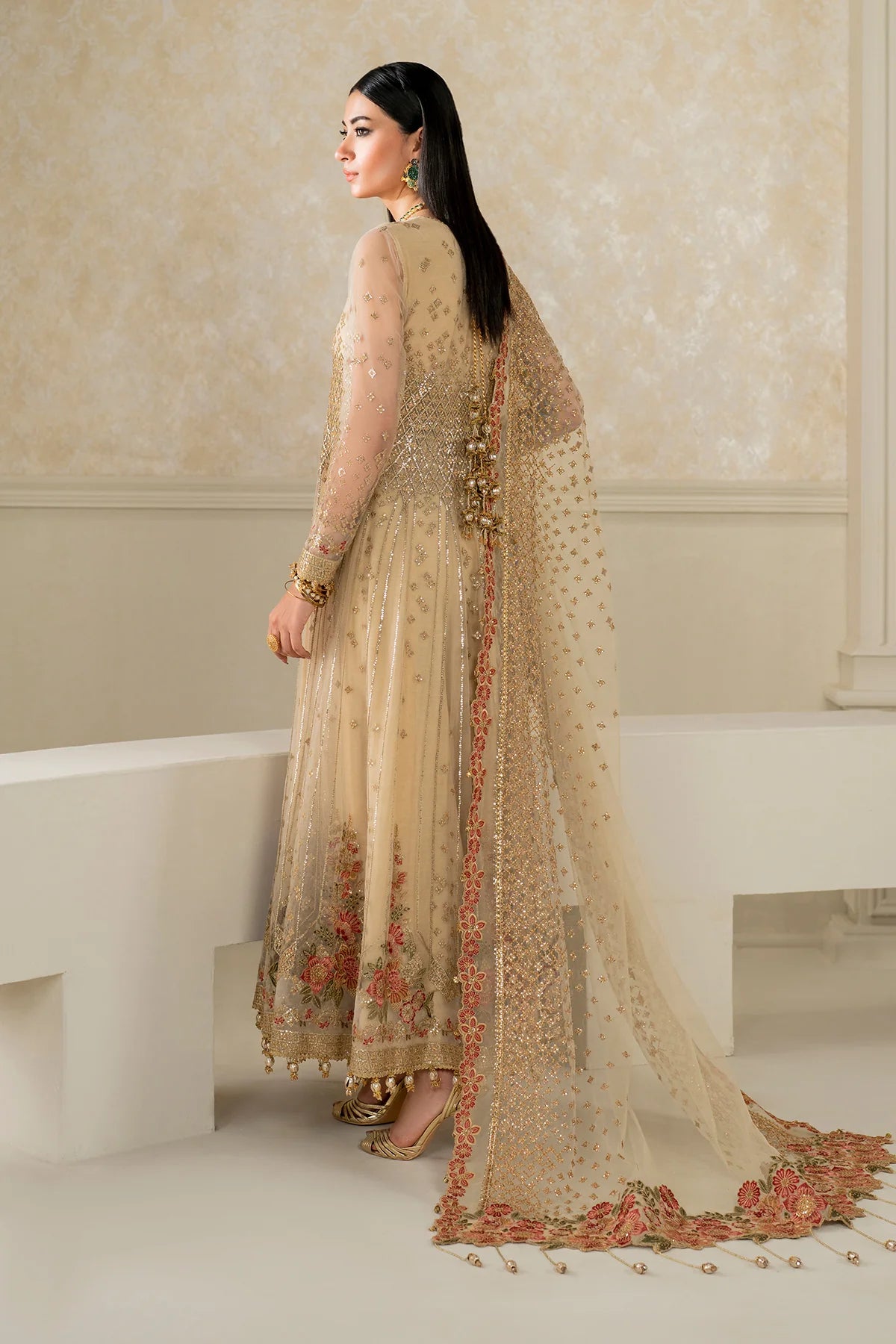 Baroque - EMBROIDERED NET UF-4159