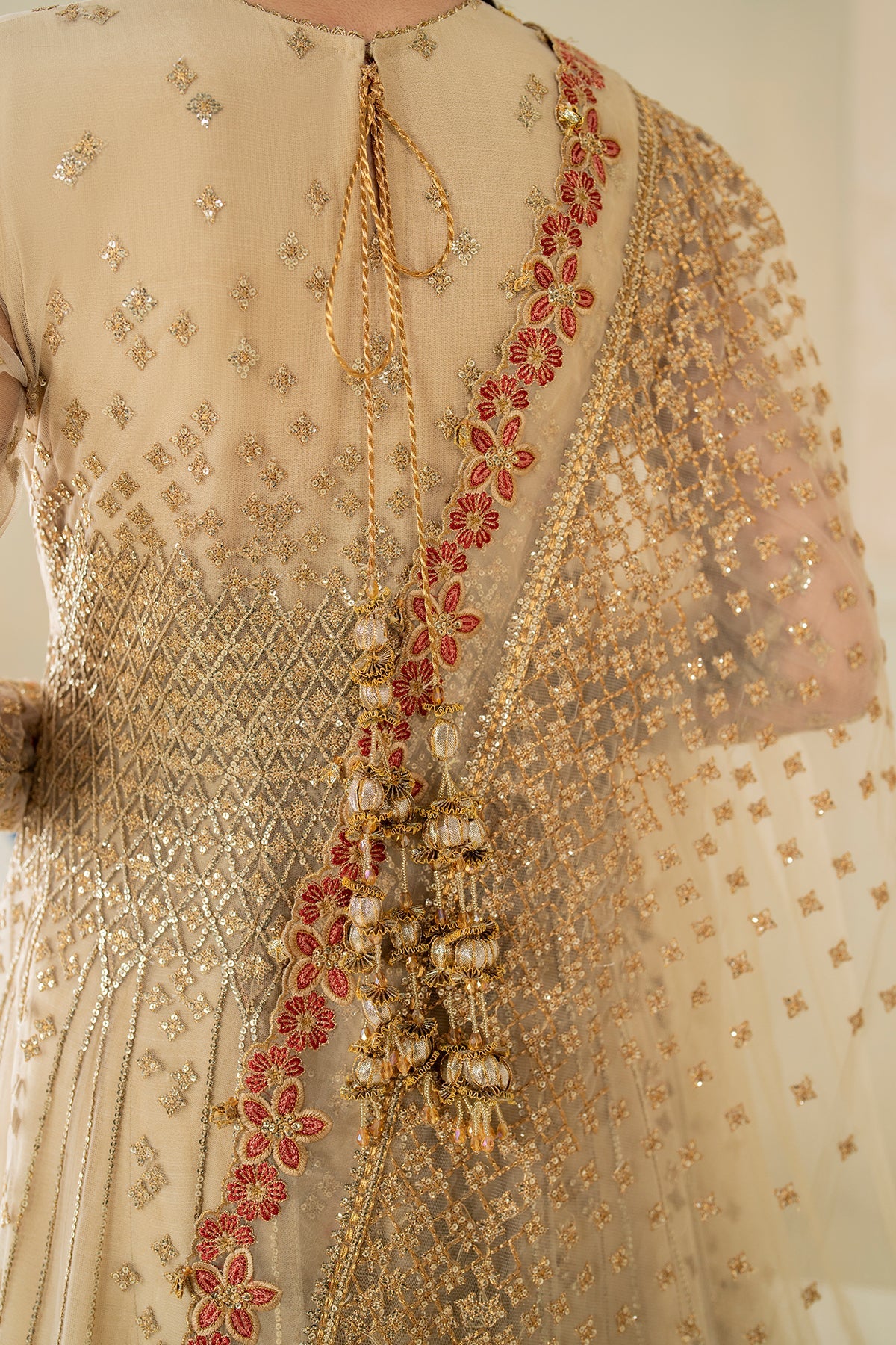 Baroque - EMBROIDERED NET UF-4159