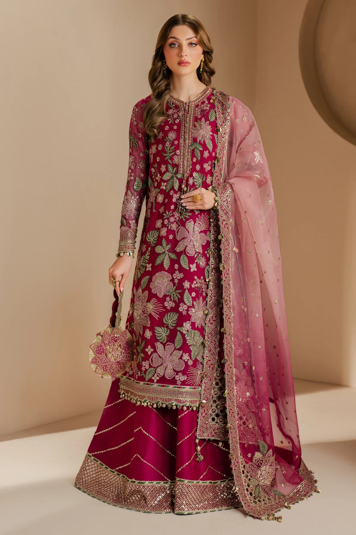 Jazmin - EMBROIDERED CHIFFON WF'25-03