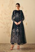 Baroque - EMBROIDERED VELVET UF-4318 - Mirha Collections