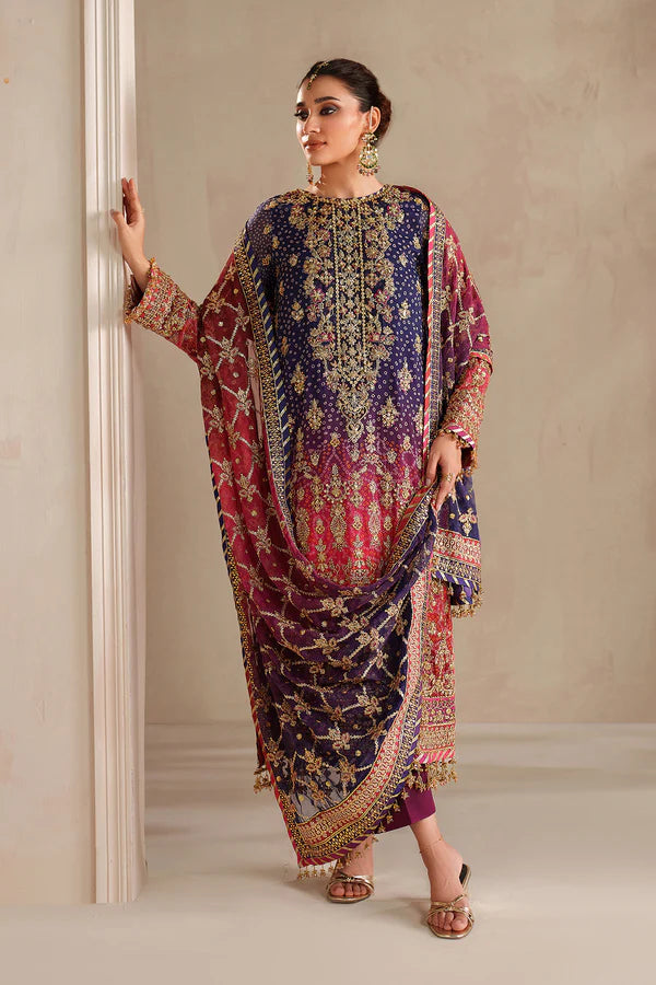 Baroque - EMBROIDERED CHIFFON UF-4369