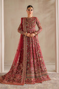 Baroque - EMBROIDERED NET UF-4370 - Mirha Collections