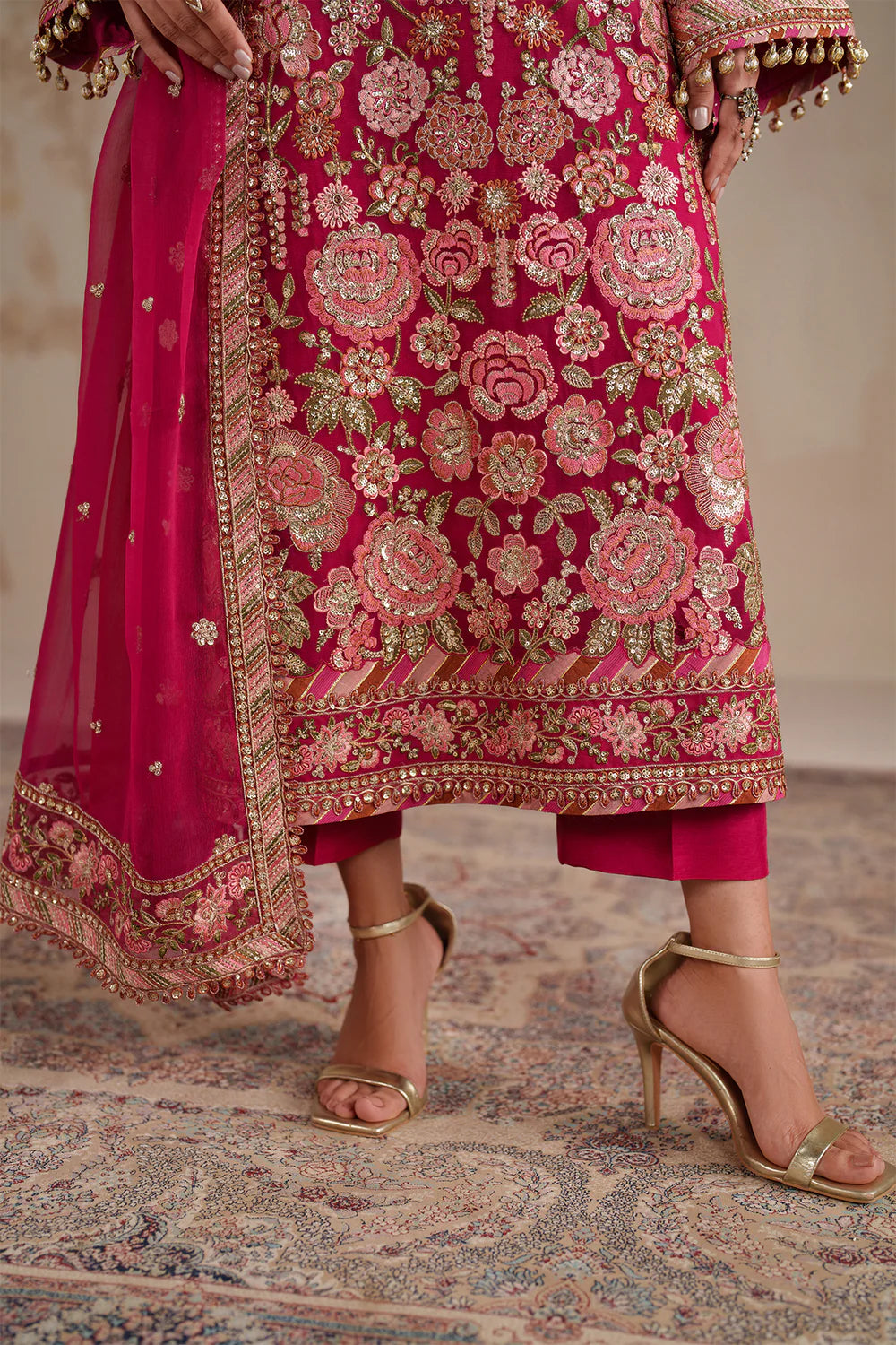 Baroque - EMBROIDERED CHIFFON UF-4363