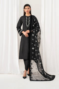 Baroque - EMBROIDERED RAW SILK UF-4137 - Mirha Collections