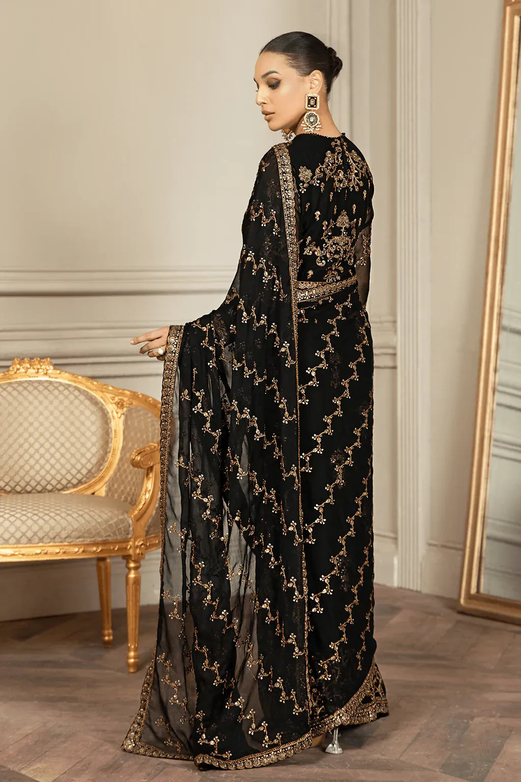 Zarif | Mehroz Formals | Black Ruby - Mirha Collections