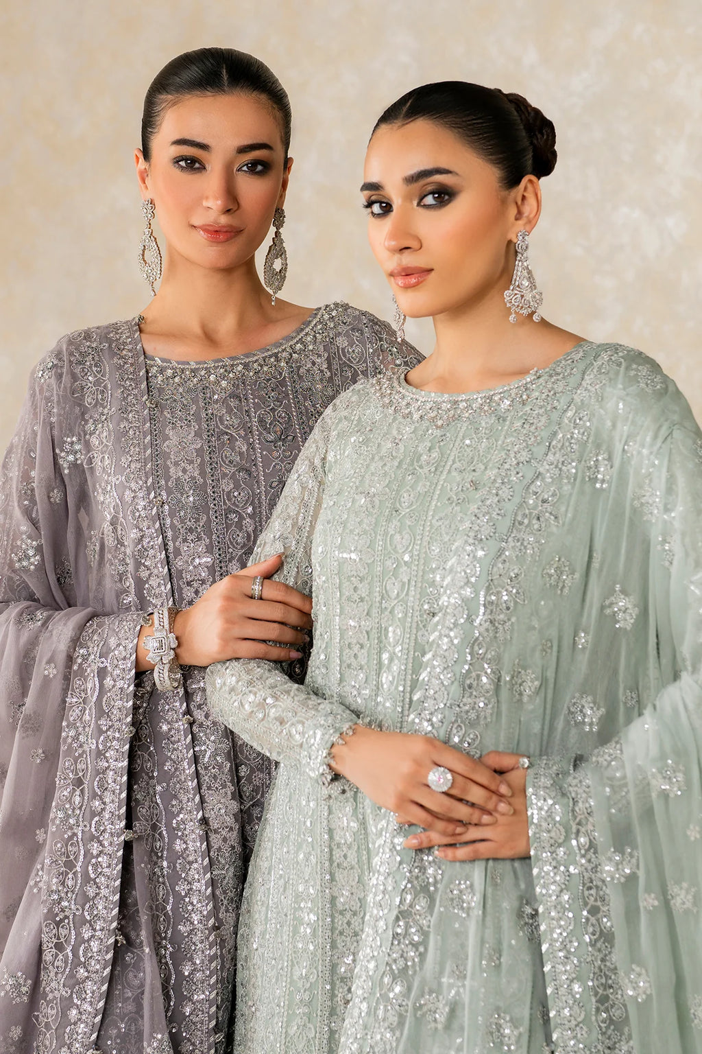Baroque - EMBROIDERED CHIFFON UF-4161