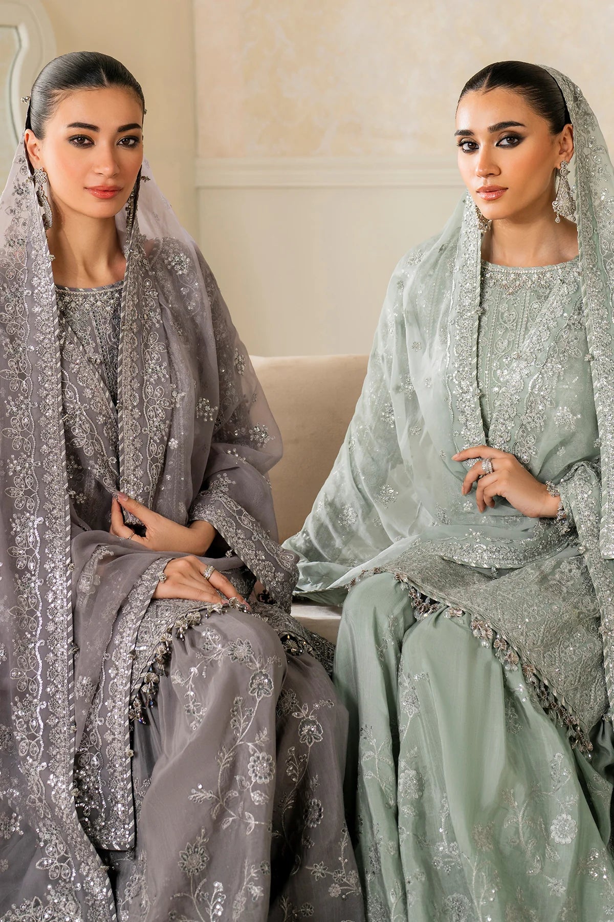 Baroque - EMBROIDERED CHIFFON UF-4161