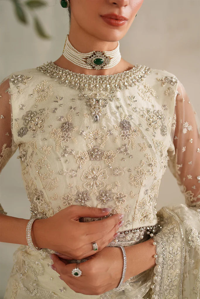 BAROQUE - EMBROIDERED NET SF-4372 - Mirha Collections