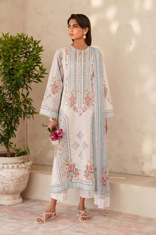 Baroque - EMBROIDERED LAWN UF-4402 - Mirha Collections