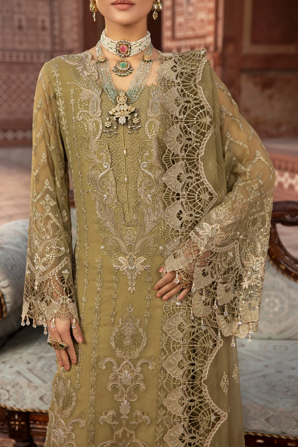 Lavish - Dark Tan - Mirha Collections