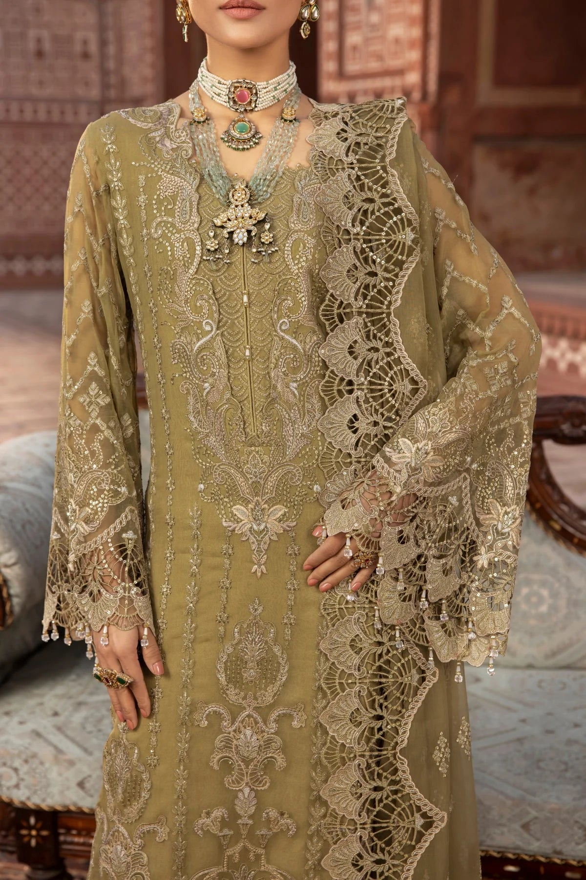 Lavish - Dark Tan - Mirha Collections