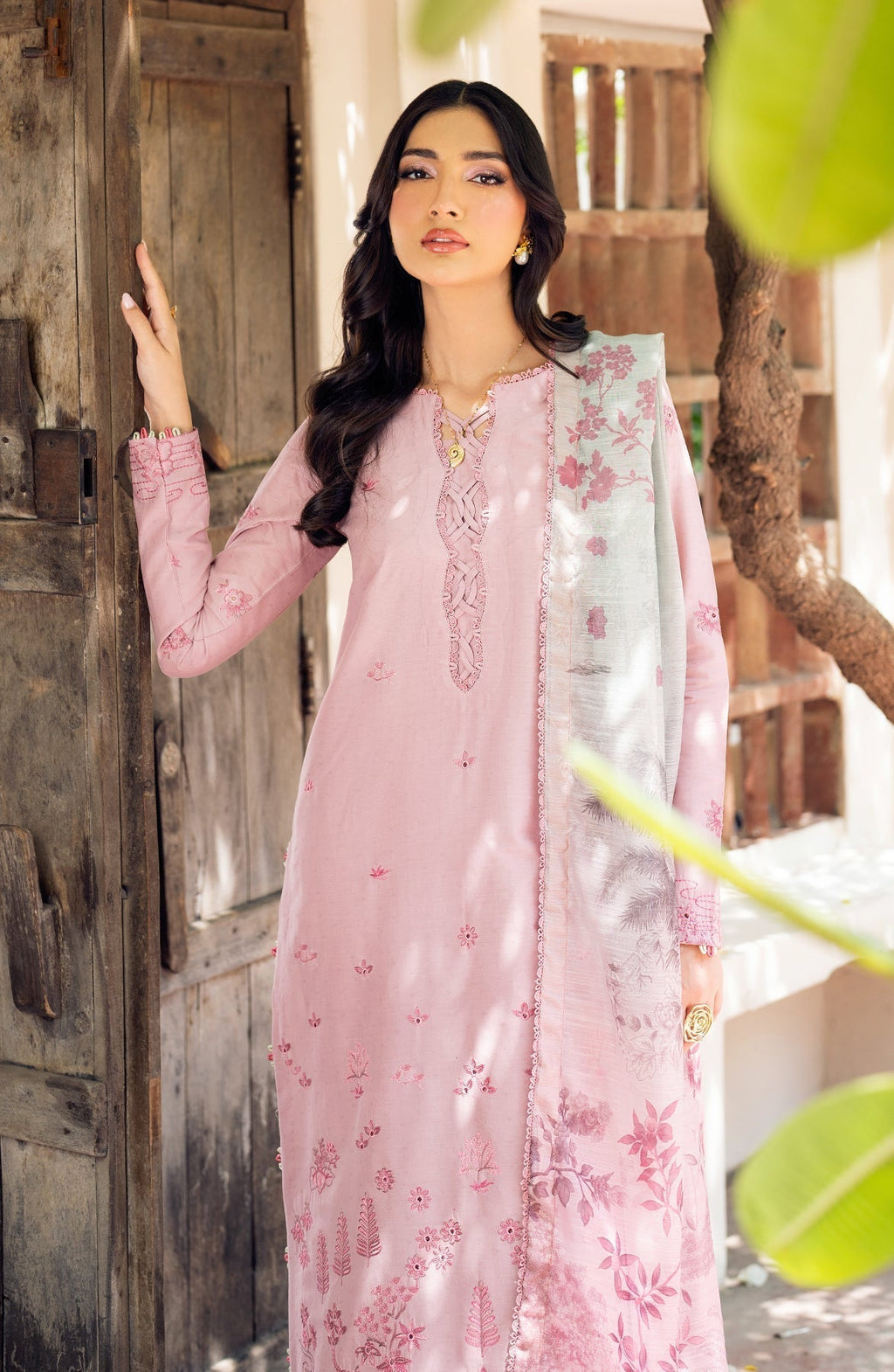 Zarif | Nura Textured Lawn 25 | JEEM