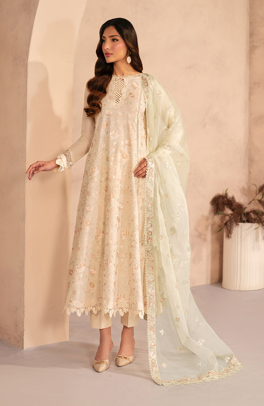 Zarif | Summer Lawn 25 |UNST-LWN-01 DAHEER - Mirha Collections