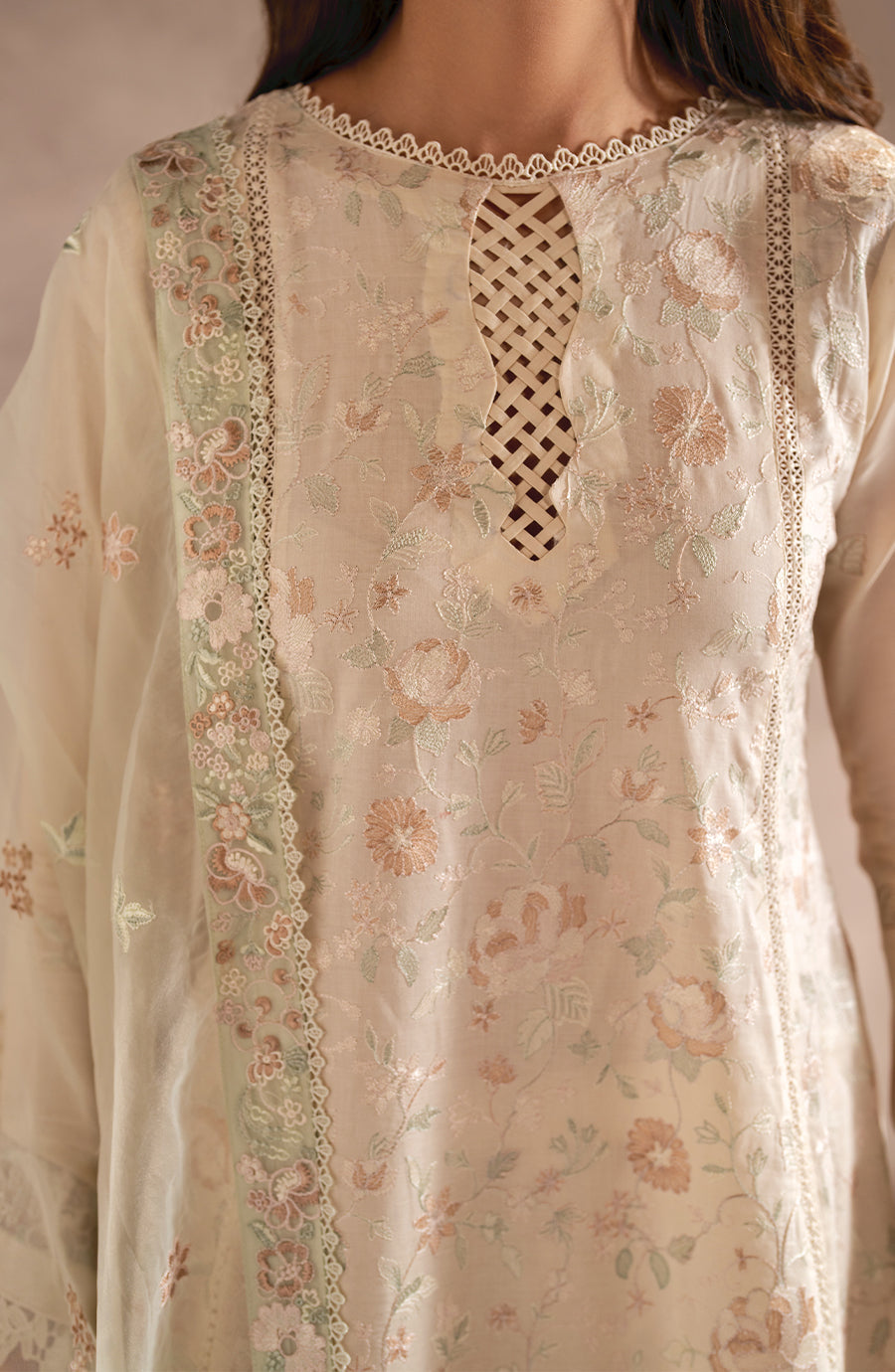 Zarif | Summer Lawn 25 |UNST-LWN-01 DAHEER - Mirha Collections