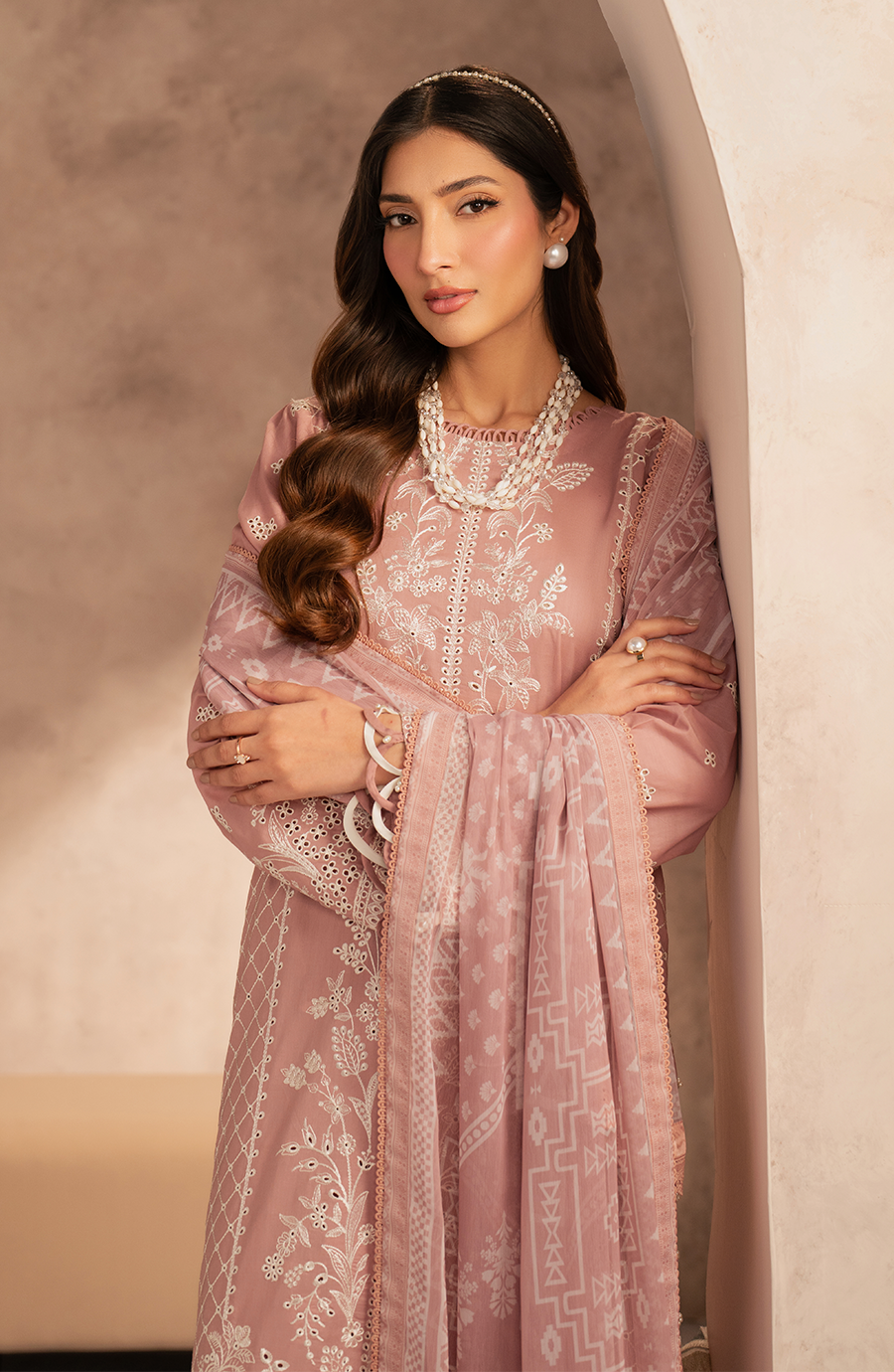 Zarif | Summer Lawn 25 | UNST-LWN-07 ANEEMA - Mirha Collections