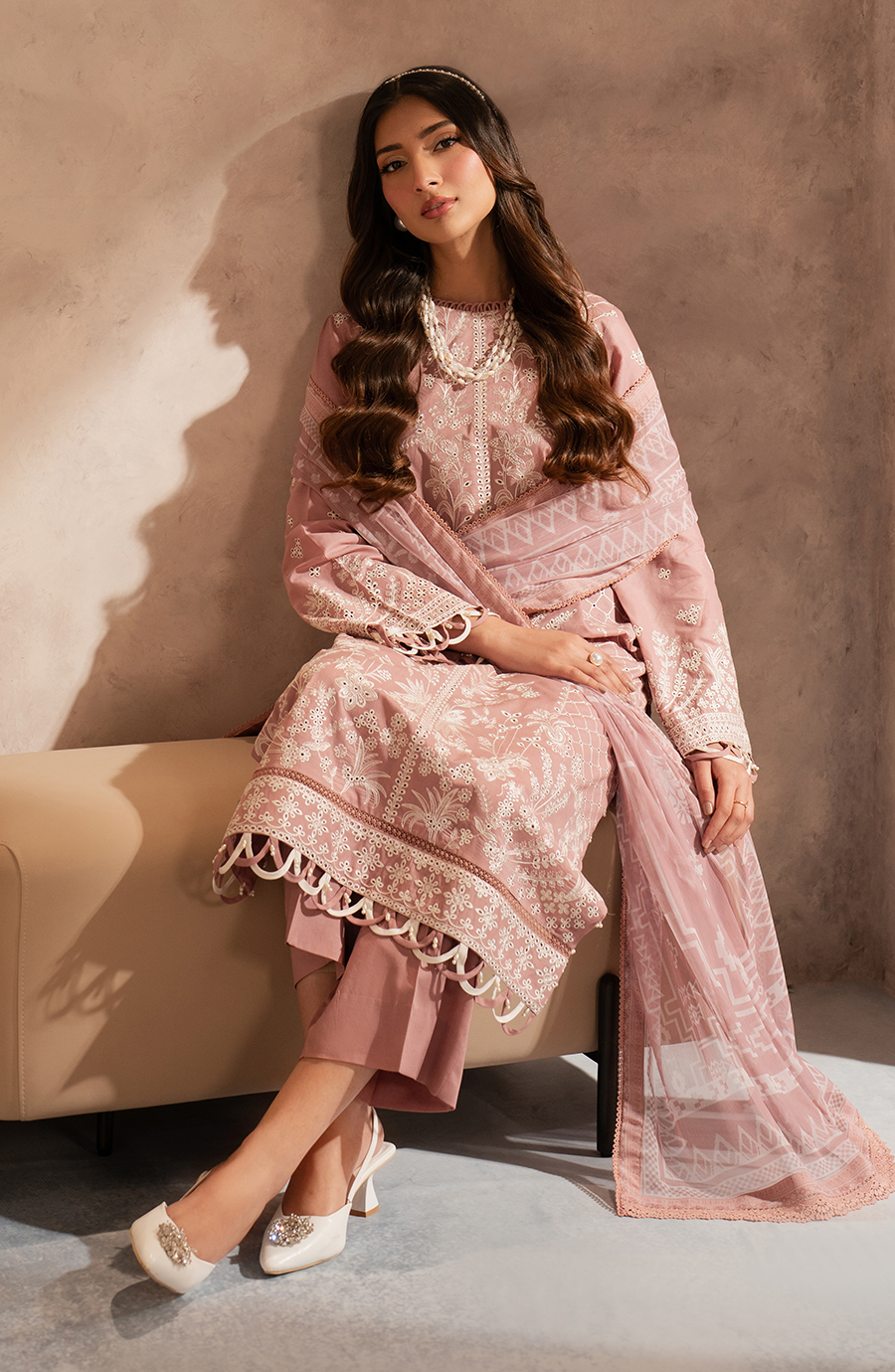 Zarif | Summer Lawn 25 | UNST-LWN-07 ANEEMA - Mirha Collections