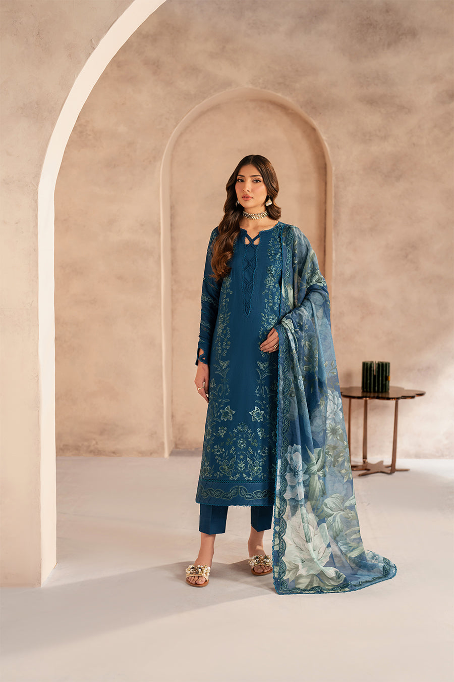 Zarif | Summer Lawn 25 | UNST-LWN-03 MEHMER - Mirha Collections