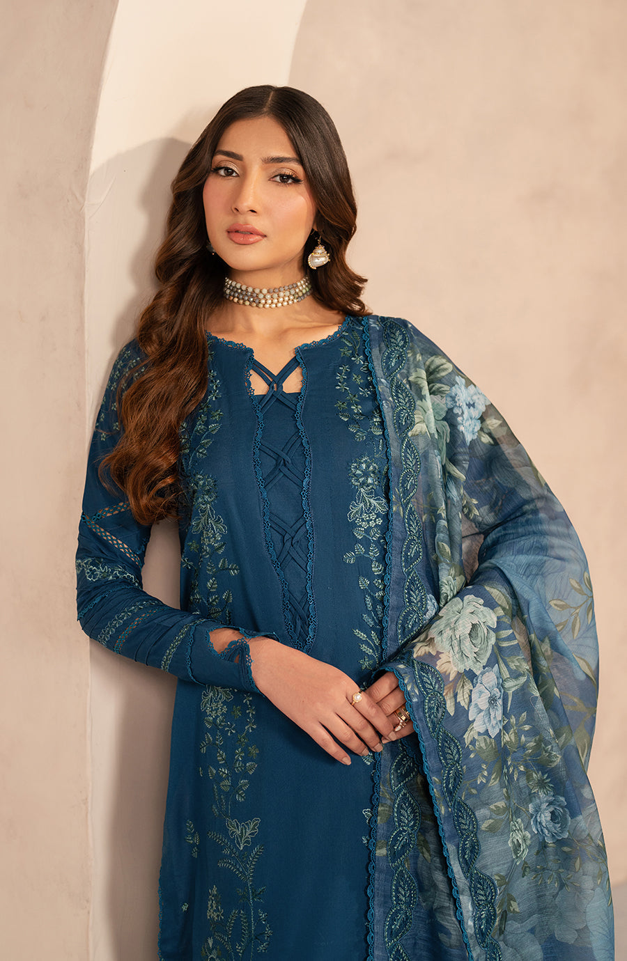 Zarif | Summer Lawn 25 | UNST-LWN-03 MEHMER - Mirha Collections