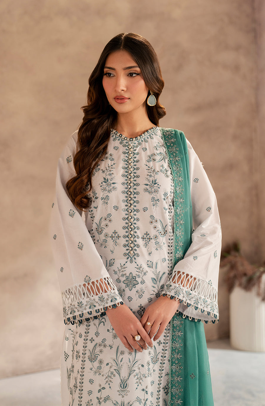 Zarif | Summer Lawn 25 | UNST-LWN-05 SEMIL - Mirha Collections