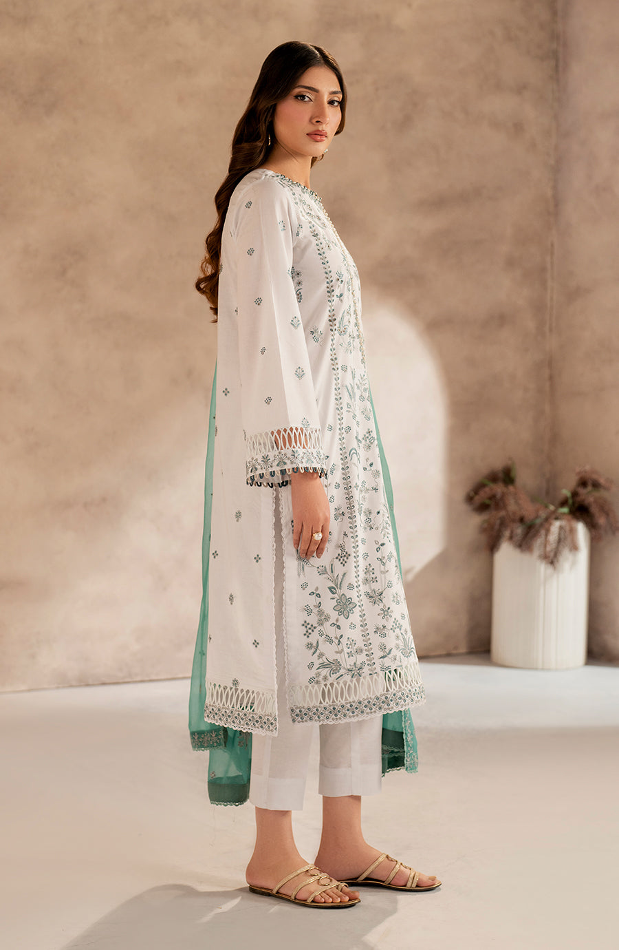 Zarif | Summer Lawn 25 | UNST-LWN-05 SEMIL - Mirha Collections