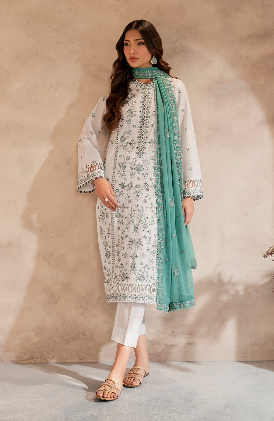 Zarif | Summer Lawn 25 | UNST-LWN-05 SEMIL - Mirha Collections