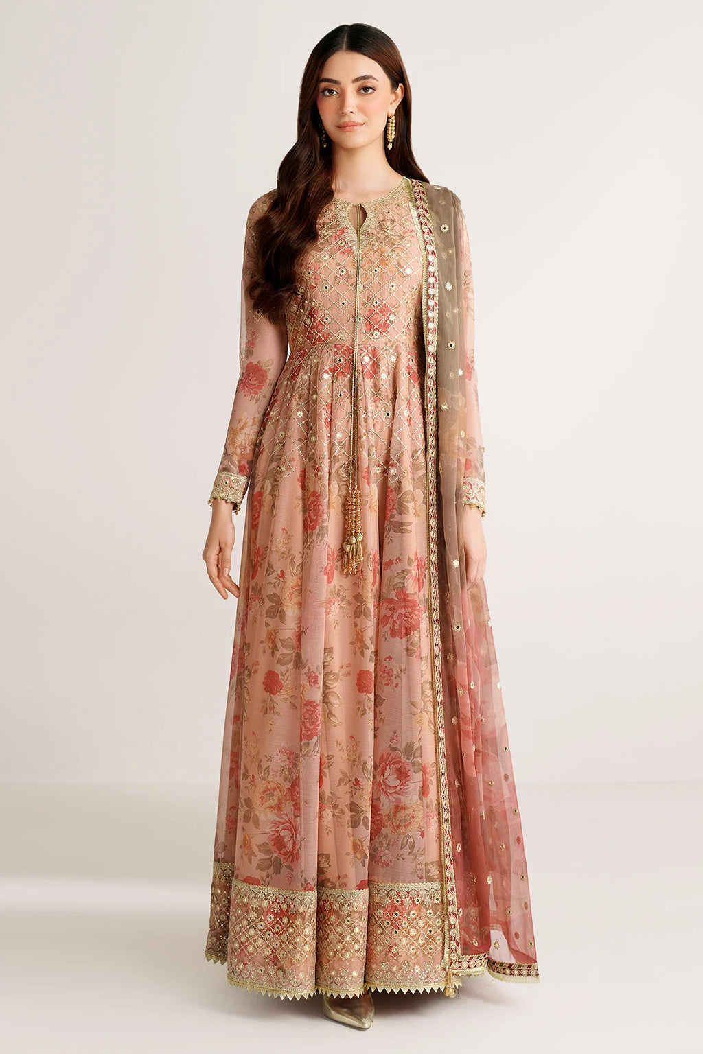 Jazmin - EMBROIDERED CHIFFON UC-3110