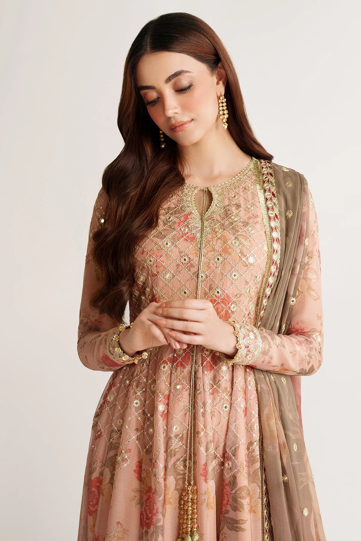 Jazmin - EMBROIDERED CHIFFON UC-3110