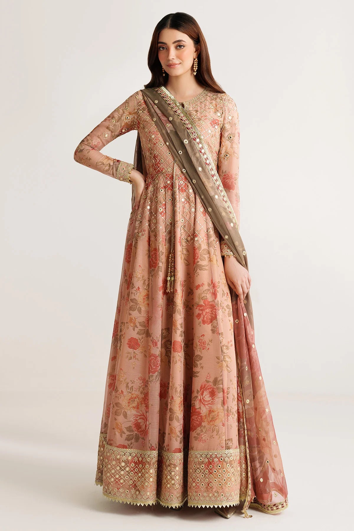Jazmin - EMBROIDERED CHIFFON UC-3110